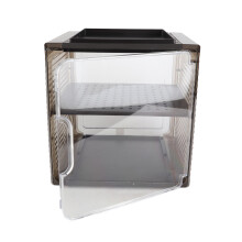Multi Function Acrylic Water Bottle Storage Cabinet Dustproof Multi Tier Organizer Easy To Clean Compact Sturdy Design Home Kitchen Organizer
