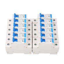 Disjoncteur miniature pour montage sur rail DIN, disjoncteur différentiel, protection contre les courts-circuits, sécurité électrique, surcharge