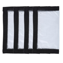 Transparente Angelhaken-Schutzhülle aus PVC, 4