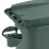 Cestino da scrivania compatto in plastica con coperchio, ideale per ufficio e casa. 8