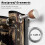 Κουρτίνες εξωτερικού χώρου Texas Star 54x108 ίντσες, αδιάβροχες ρουστίκ κουρτίνες με 2