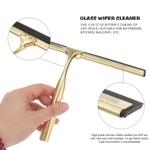 Εργαλείο καθαρισμού ντους μπάνιου Squeegee Deluxe για συντήρηση γυάλινων επιφανειών 1 2