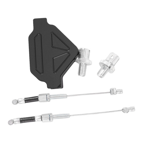 Motorcycle Clutch Lever DIY Easy Installation Decorative Clutch Cable System Black 2