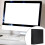 DX01 ITX Desktop Computer Chassis Thin Half Height with 4 USB2.0 Port Computer Case Chassis Computer Chassis 4