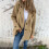 Women's Long Sleeve Classic Draped Open Front Lightweight Blazer Khaki, L 6