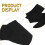 Japanese Kimono Belt Black Polyester 190cm 5