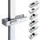 Rotatable Shower Head Holder Adjustable Riser Rail Bracket Hardware Bath Accessories 2