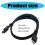 PCIe SFF-8611 4i to SFF-8611 Data Active Cable Internal Device Connection Transmission Cable for Desktop Servers 3