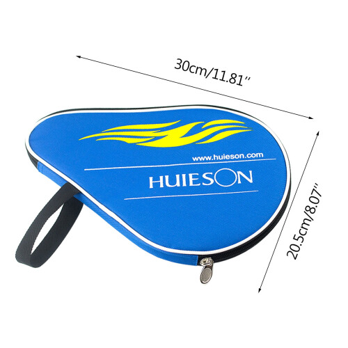 WINDLAND ping pong paddle carry case padded reinforced 2