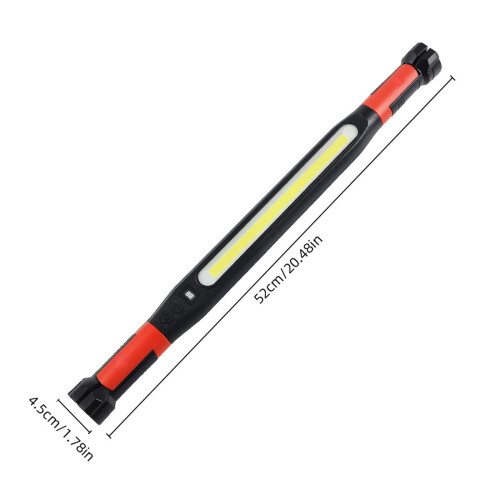 Magnetic LED Work Light Bar Rechargeable 3 Modes 2