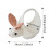 Woven Bunny Basket for Fruits and Snacks 3