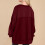 Γυναικεία oversized φούτερ με μακριά μανίκια Henley με κουμπιά και φούτερ, μπλουζάκια με 7