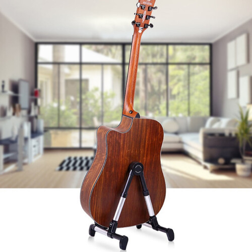 Universals Gitarrstativ Lätt Stränginstrumenthållare Bärbart Justerbart Gitarrstativ för Gitarr, Ukuleler 1