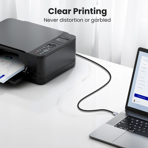 Καλώδιο εκτυπωτή USB C σε B 480M για απρόσκοπτη σύνδεση με tablet και τηλέφωνα, εκτυπωτές, 1