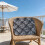 Dark Grey Woven Knotted Throw Pillow, 100% Polyester 5
