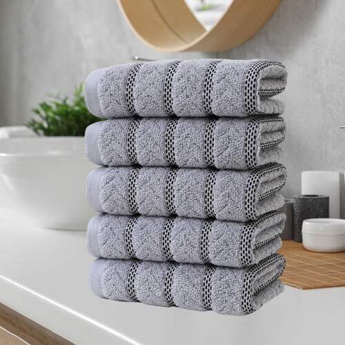 Utopia Towels Lightweight Absorbent Quick Drying 5 Pieces 2