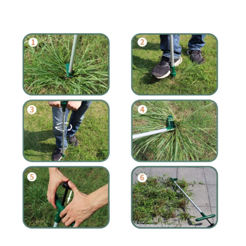 Handheld Puller, Comfortable Grip, Durable Aluminum Tube Design, Soil Loosening 1