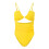 Women's One-Piece Swimsuit with Tummy Control Ruffles 5