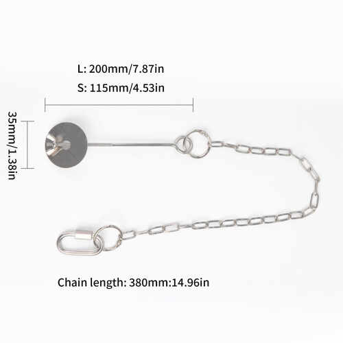 Stainless Steel Adjustable Chain Poultry Feeder 2