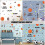 Vinyl Baseball Stickers PVC Assorted Color 2Pcs 3