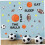 Vinyl Baseball Stickers PVC Assorted Color 2Pcs 4