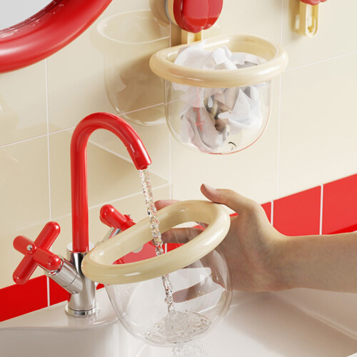 Karymi No-Drill Suction Shower Organizer with Drainage 1