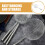 Kitchen Slotted Spoon Strainer for Fried Chicken and Restaurant Use, 1 Piece 6