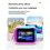 Smart Bluetooth Clock Speaker with Temp Display, FM, White – Compatible with All Bluetooth Devices 5