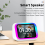 Smart Bluetooth Clock Speaker with Temp Display, FM, White – Compatible with All Bluetooth Devices 8