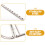 Laundry Room Clothes Drying Rack Silver Stainless Steel 1Set 8