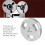 1/4 2.5 Inch Empty Tape Reel Silver 3-Hole 3