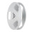 1/4 2.5 Inch Empty Tape Reel Silver 3-Hole 8