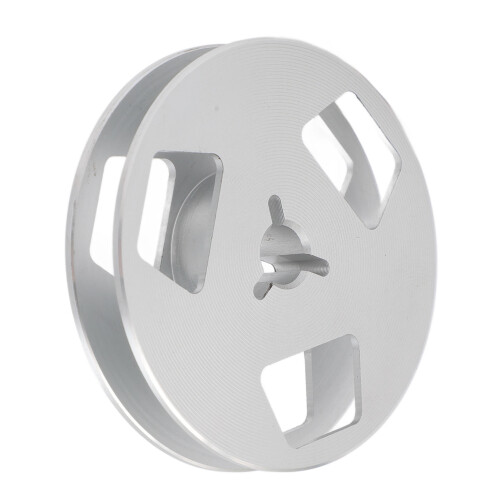 1/4 2.5 Inch Empty Tape Reel Silver 3-Hole
