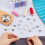 1box 40pcs Plastic Shank Buttons 1-Hole Star Silver 18mm 6