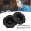 Headset Ear Pads Replacement PU Leather Soft Sponge Thick Flexible Black 4