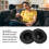 Headset Ear Pads Replacement PU Leather Soft Sponge Thick Flexible Black 3