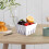 Fruit Basket with Water Strainer Plastic 5.1x5.1x2.9 in 4