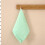 Babador de bebê macio e absorvente, em gaze quadrada (1 unidade) 4