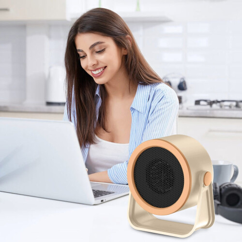 Φορητή ηλεκτρική θερμάστρα χώρου 500W – Γρήγορη, αθόρυβη, με προστασία από 2