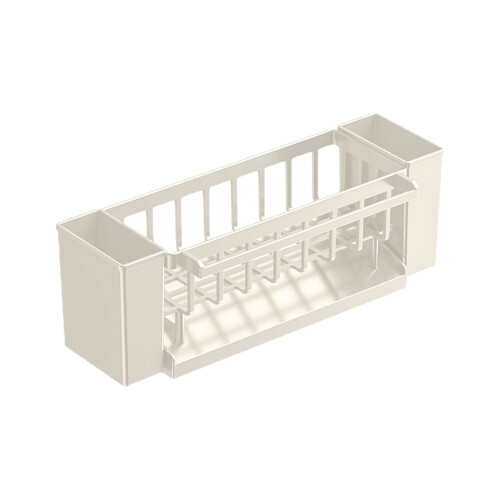 Stainless Steel Kitchen Sink Rack with Removable Tray 1