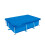 Rectangular Pool Cover, Fits 9.8FT6.6FT Rectangle Inflatable Pool, Portable Inflatable Swimming Pool Cover 2