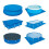 Rectangular Pool Cover, Fits 9.8FT6.6FT Rectangle Inflatable Pool, Portable Inflatable Swimming Pool Cover 3