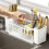 Stainless Steel Kitchen Sink Rack with Removable Tray 5