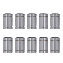 Wrijvingsarme lineaire lagers, gesloten-lusontwerp, voorgesmeerde lineaire bewegingsbussen voor 3D-printers en CNC-machines (10 stuks)