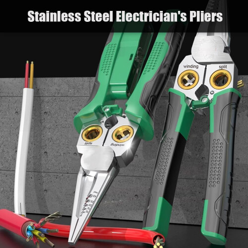8-in-1 Wire Stripper with Voltage Tester, Compatible with Electrical Wires 1