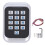 Standalone RFID Access Control Keypad Waterproof IP68With Soft Keyboard Backlight Zinc Alloy Buttons Universal PIN Code Entry System Smart Access 1