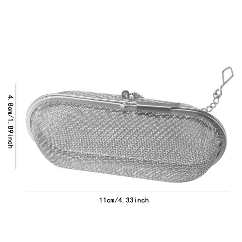 Stainless Steel Tea Infuser and Soup Filter Bag (1 pc) 2