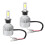 Λάμπα LED Plug And Play για φώτα ομίχλης, ψυχρό λευκό, προβολείς Powersports 6000K, αδιάβροχοι, IP67, 1