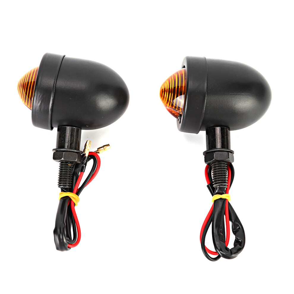 Motorcycle Front Rear Turn Indicators Lens Maximum Visibility Safety High Luminance Efficiency Strong Penetrating Power Easy To Install Amber 9180479926184