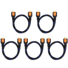 Audio Return Channel Backwards Compatible Nylon Braided Cord High Speed HDMI Cable Dynamic HDR Triple Shielded Cable Construction4K60Hz Support